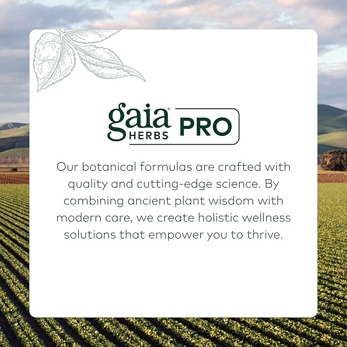 Gaia Herbs PRO Sleep Maintenance - Adrenal Health & Sleep Support* - Supplement with Ashwagandha Magnolia Bark & Jujube Date - Vegan Gluten-Free - 60 Liquid-Filled Capsules (30 Servings)