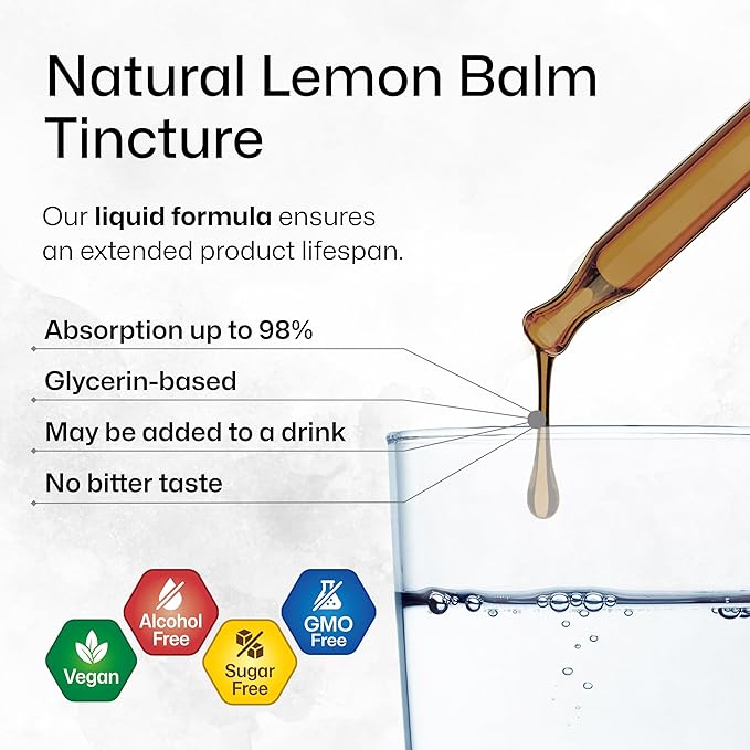 BIO KRAUTER Lemon Balm Tincture 2 Fl. Oz. & Cat's Claw Tincture 2 Fl. Oz.