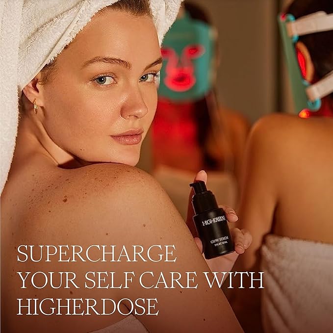 HigherDOSE GET Salty Body Spray - Purified Water & Magnesium Salt Spray - Topical Sea Salt Spray for Muscle Recovery, Mood Support & Hormone Balance - Relax and Absorb Electrolytes (8.33 Fl Oz)