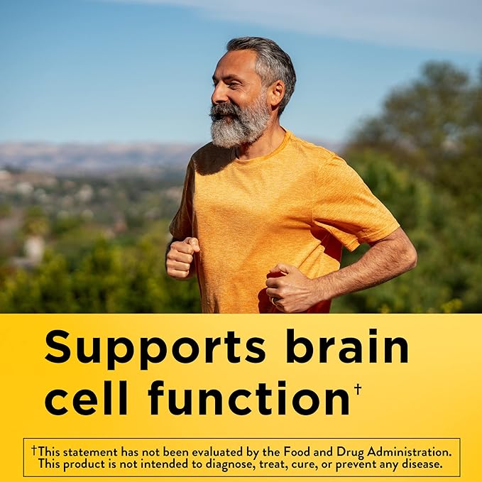 Nature Made Super B Energy Complex, Dietary Supplement for Brain Cell Function Support, 160 Softgels, 160 Day Supply