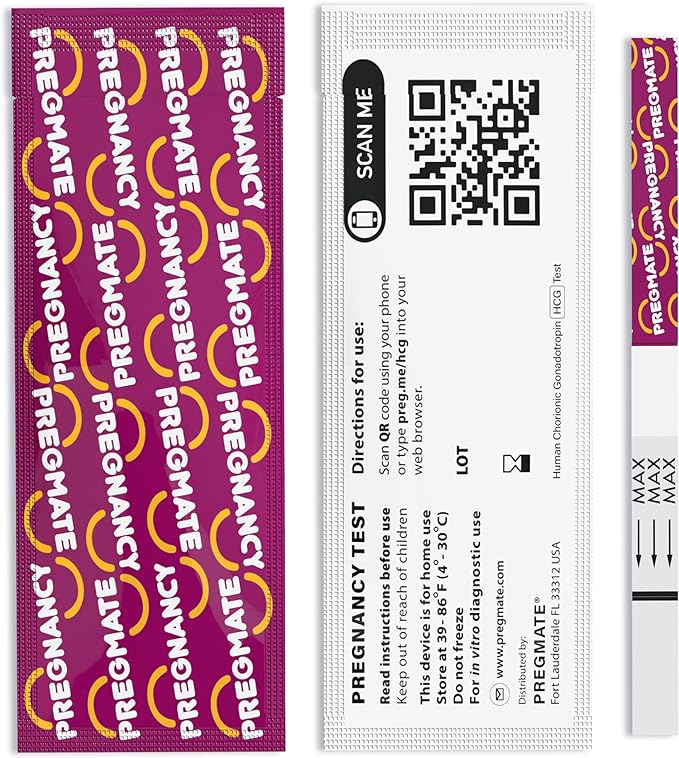 Pregmate 60 Ovulation and 30 Pregnancy Test Strips