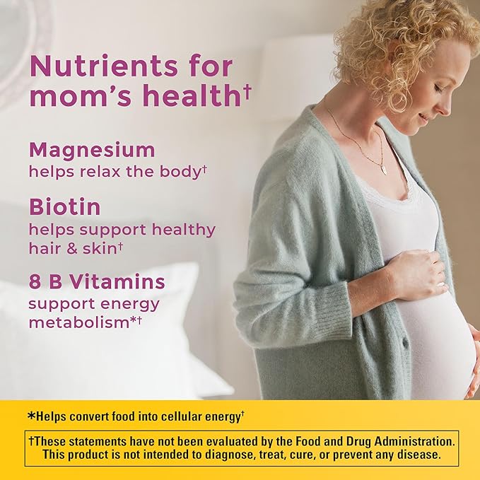 Nature Made Prenatal with Folic Acid + DHA, Prenatal Vitamin and Mineral Supplement for Daily Nutritional Support, 60 Softgels, 60 Day Supply