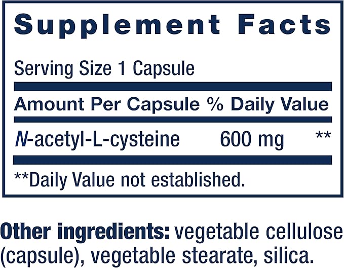 Life Extension Two-Per-Day Multivitamin, Vitamins B, C, D, zinc, 25 Vitamins, Minerals & extracts, 120 Capsules Bundle with N-Acetyl-L-Cysteine (NAC) 600 mg, 60 Capsules