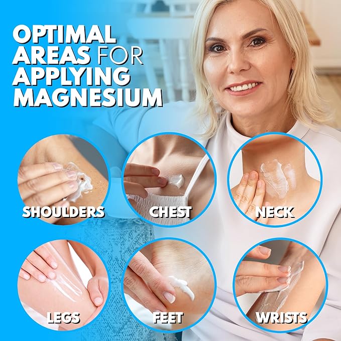 VAL Lombardi Magnesium Lotion | Nighttime Zechstein Magnesium Chloride Cream | Hydrating & Fast-Absorbing | Topical Magnesium for Feet, Legs, Arms & Chest | USA Made | 4oz | (Jojoba Tuberose)