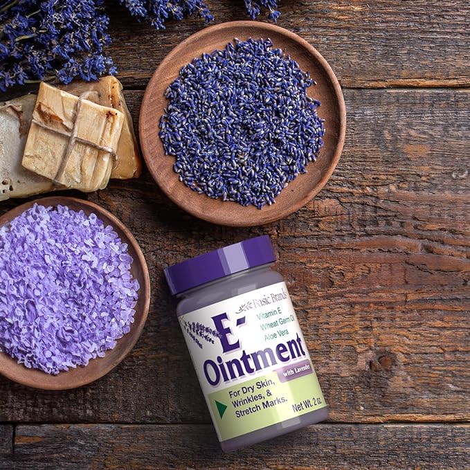 Basic Brands Vitamin E Ointment Lavender 2 oz
