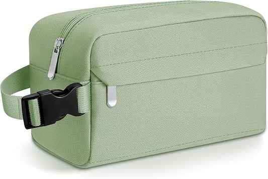 Small Insulated Snack Bag Lunch Bag for Kids Lunch Box for Women/Men, Collapsible [3L/5-Can] Reusable Lunch Bag Cooler Bag for Bottle with Handle Buckle for Work School Travel (Green)