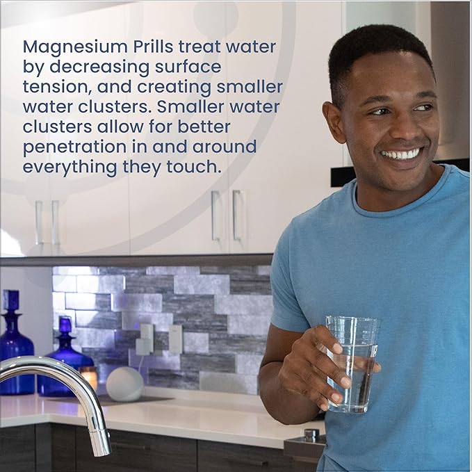 Health and Wisdom Magnesium Prills - Structured Water Devices, Magnesium Laundry Beads, Topical Magnesium, Precious Mineral, Magnesium Water, Deionized Water, Magnesium Soak - 3.18 Ounces