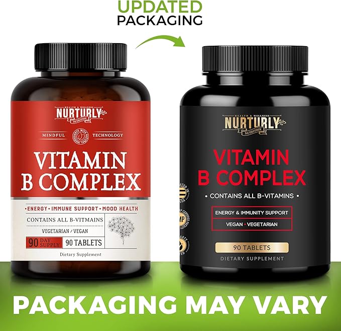 Magnesium and Vitamin B Complex - Magnesium Citrate 500MG - B Vitamins B1,B2,B3,B5,B6,B7,B9,B12 and Biotin - Muscle Relaxatio, Sleep and Energy, Immunity and Mood Support