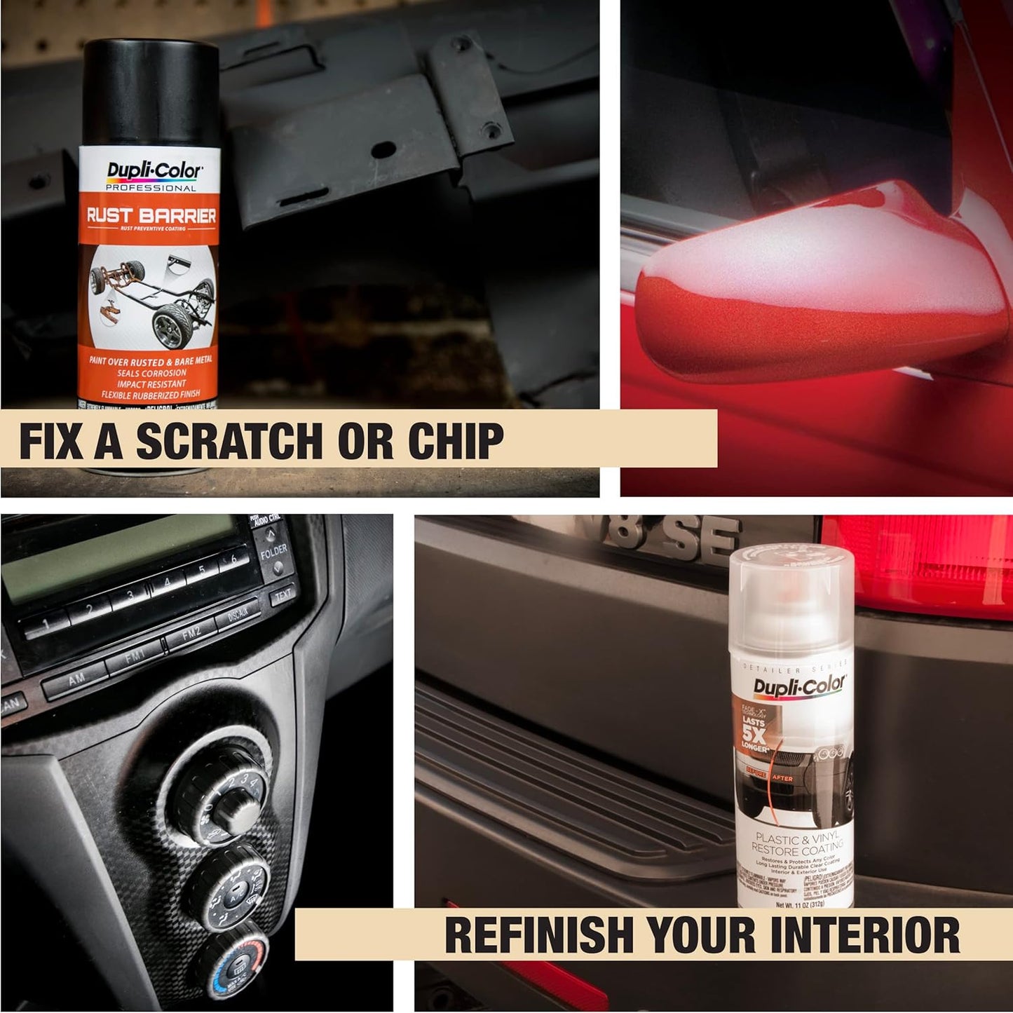 Dupli-Color ACC0427 Scratch Fix All-In-1 Exact-Match Automotive Touch-Up Paint – Chrysler Brilliant Black Pearl – 0.25 oz. Paint Pen