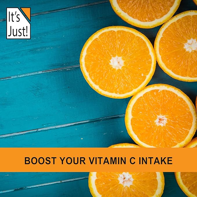 It's Just! - Vitamin C, Ascorbic Acid, 1000mg Daily Supplement Vegan Capsules, Immune Support, Healthy Living, (150ct Veggie Capsules)